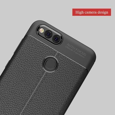 Захисний чохол Leather для Huawei Honor 7X Синій