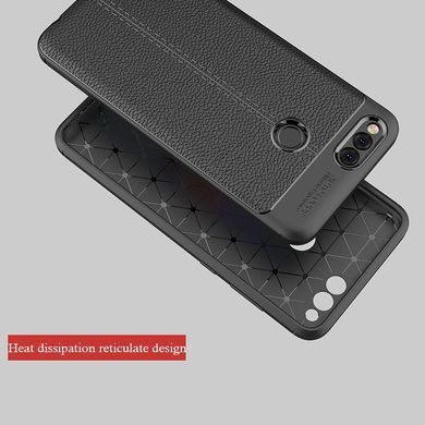 Захисний чохол Leather для Huawei Honor 7X Синій