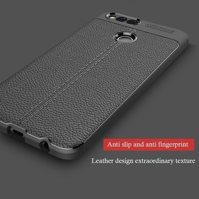 Захисний чохол Leather для Huawei Honor 7X Синій