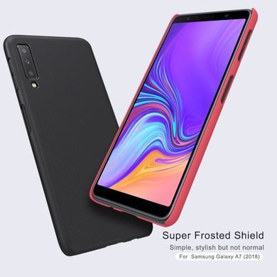 Защитный чехол Nillkin Frosted Shield для Samsung A750 Galaxy A7 2018 Золотистый