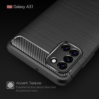 Захисний чохол Slim TPU для Samsung A315F Galaxy A31 Сірий