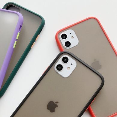 Защитный чехол Сolor Buttons для iPhone 12 / iPhone 12 Pro Салатовый