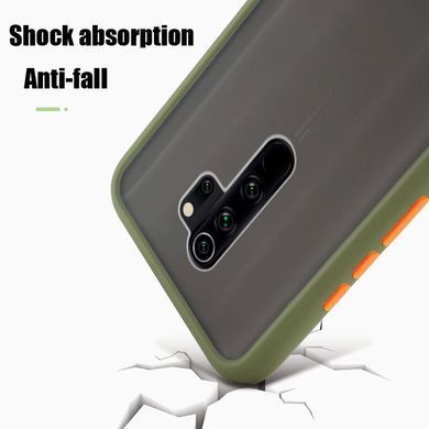 Захисний чохол Сolor Buttons для Xiaomi Redmi Note 8 / Note 8 2021 Зелений