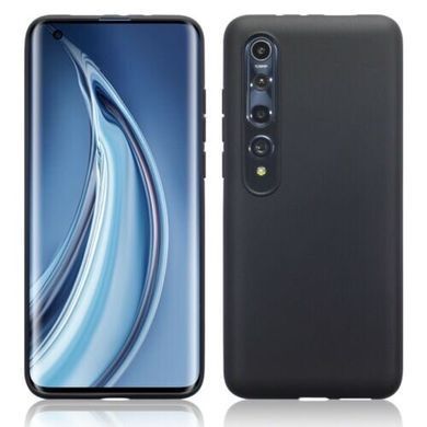 Защитный чехол TPU Matte для Xiaomi Mi 10 / Mi 10 Pro Черный