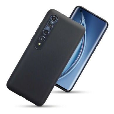 Защитный чехол TPU Matte для Xiaomi Mi 10 / Mi 10 Pro Черный