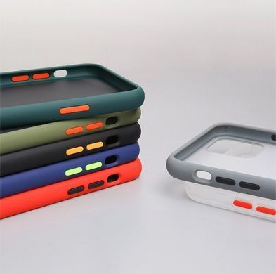 Защитный чехол Сolor Buttons для iPhone 12 / iPhone 12 Pro Салатовый