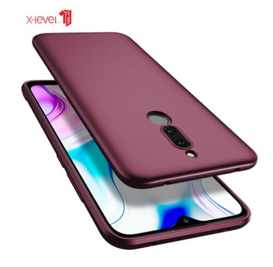 Захисний чохол X-level Guardian для Xiaomi Redmi 8 / 8A Dual Бордовий