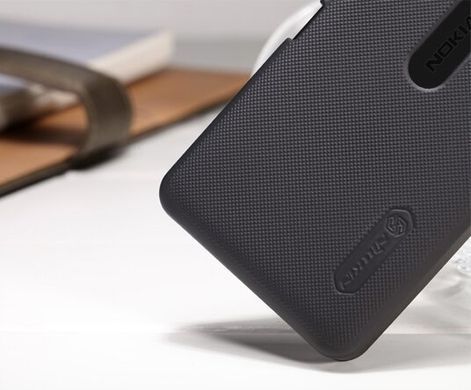 Защитный чехол Nillkin Frosted Shield для Nokia Asha 501 Черный