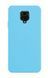 Захисний чохол TPU Softon для Xiaomi Redmi Note 9 Pro / Redmi Note 9S / Redmi Note 9 Pro Max Блакитний