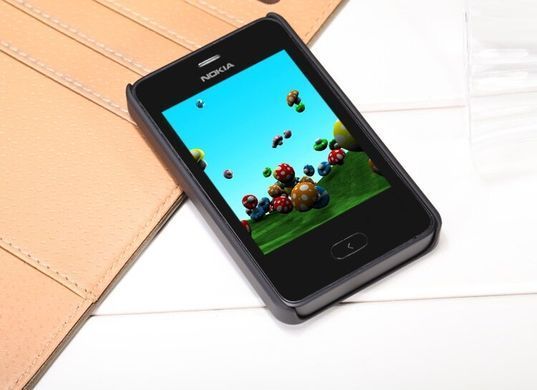 Защитный чехол Nillkin Frosted Shield для Nokia Asha 501 Черный