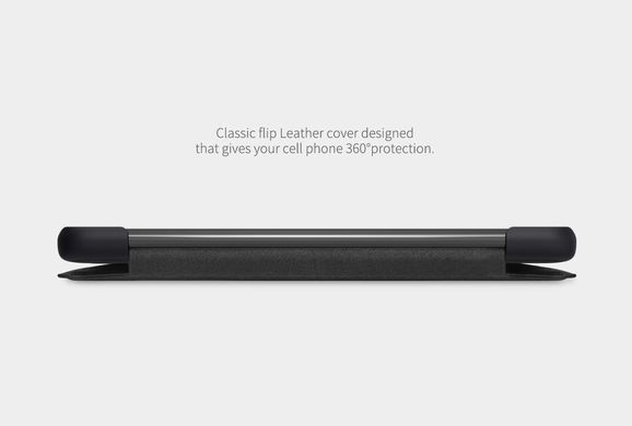 Чехол-книжка Nillkin Qin для Xiaomi Poco X3 / X3 NFC / X3 Pro Черный