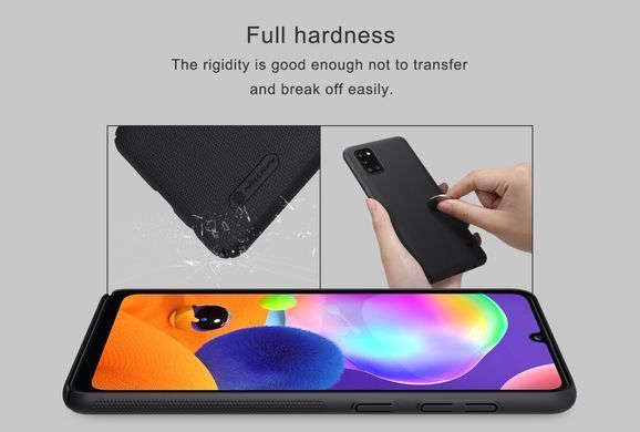 Защитный чехол Nillkin Frosted Shield для Samsung A315F Galaxy A31 Черный