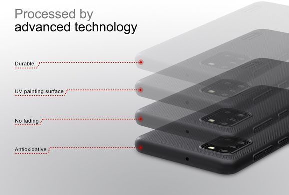 Защитный чехол Nillkin Frosted Shield для Samsung A315F Galaxy A31 Черный