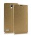 Чехол-книжка Pudini Yusi для Xiaomi Redmi Note Золотистый
