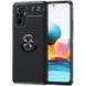 Защитный чехол Color Ring для Xiaomi Redmi Note 10 Pro / 10 Pro Max Черный