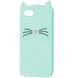 Защитный чехол Kitty для iPhone 5 Бирюзовый