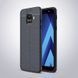 Защитный чехол Leather для Samsung A600 Galaxy A6 2018 Синий