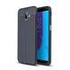 Захисний чохол Leather для Samsung J610 Galaxy J6 Plus 2018 Синій