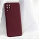 Защитный чехол Liquid Case Full Camera для Samsung A225F Galaxy A22 / M325F Galaxy M32 Малиновый