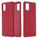 Защитный чехол Liquid Case Full Cover для Samsung Galaxy A72 5G Малиновый