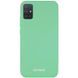 Защитный чехол Liquid Full Magnet для Samsung A715F Galaxy A71 2020 Зеленый