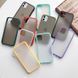 Защитный чехол Сolor Buttons для iPhone 12 / iPhone 12 Pro Салатовый