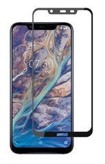 Захисне скло Full Glue для Nokia 8.1 (X7) Чорний