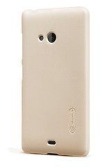 Защитный чехол Nillkin Frosted Shield для Microsoft Lumia 540 Золотистый