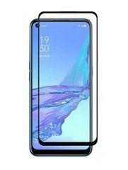 Защитное стекло Full Glue для Oppo A53 / A32 / A33 Черный