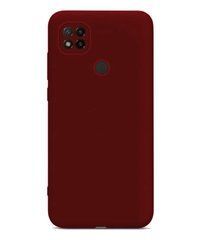 Захисний чохол Liquid Case Full Camera для Xiaomi Redmi 9C / Redmi 10A Бордовий