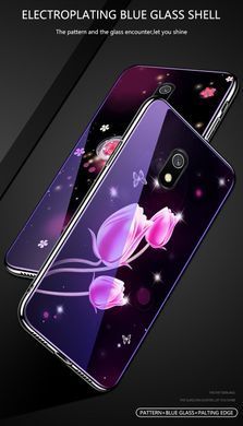 Защитный чехол Fantasy с глянцевыми торцами для Xiaomi Redmi 8A (цветение) Фиолетовый