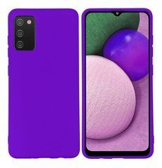 Захисний чохол Liquid Case Full Cover для Samsung A025 Galaxy A02s Фіолетовий