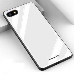 Захисний чохол Glass для Xiaomi Redmi 6A Білий
