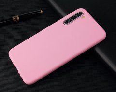 Захисний чохол TPU Matte для Realme 6 Рожевий