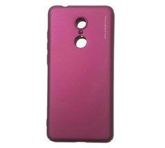 Защитный чехол X-level Knight для Xiaomi Redmi 5 Бордовый