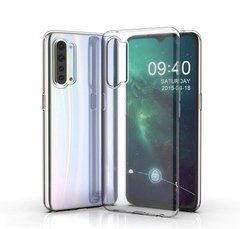 TPU чехол Strong Clear 0,5mm для Oppo A91 / Reno 3 Прозрачный