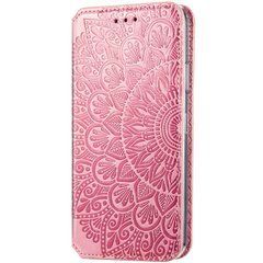 Чехол-книжка Flower Book для Xiaomi Redmi Note 10 Pro / 10 Pro Max Розовый