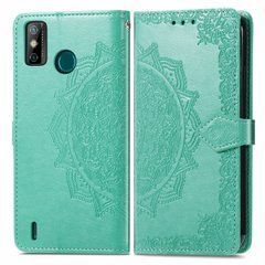 Чехол-книжка Art Book для Tecno Spark 6 Go Бирюзовый