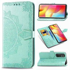 Чохол-книжка Art Book для Xiaomi Mi Note 10 Lite Бірюзовий