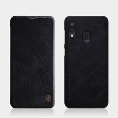 Чехол-книжка Nillkin Qin для Samsung A205F Galaxy A20 / A305F Galaxy A30 2019 Черный