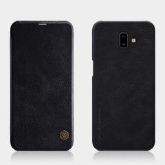 Чехол-книжка Nillkin Qin для Samsung J610 Galaxy J6 Plus 2018 Черный