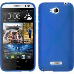 Чохол TPU X-line для HTC Desire 616 Синій