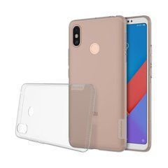 TPU чехол Nillkin Nature для Xiaomi Mi Max 3 Серый