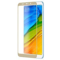 Защитное стекло 3D Plus для Xiaomi Redmi 5 Золотистый