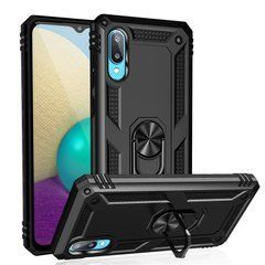 Защитный чехол Kvadrat Ring для Samsung A022F Galaxy A02 Черный