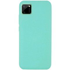 Защитный чехол Liquid Case Full Cover для Realme C11 Бирюзовый