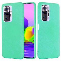 Защитный чехол Liquid Case Full Cover для Xiaomi Redmi Note 10 Pro / 10 Pro Max Бирюзовый