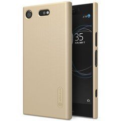 Защитный чехол Nillkin Frosted Shield для Sony Xperia XZ1 Compact Золотистый