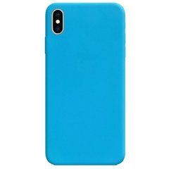 Защитный чехол TPU Softon для iPhone XS Max Голубой