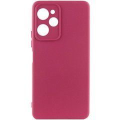 Защитный чехол Lakshmi Case Full Camera для Xiaomi Poco X5 Pro 5G Бордовый